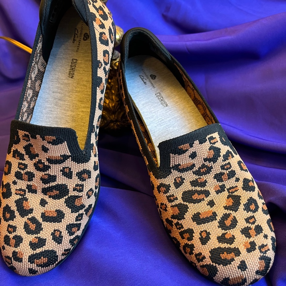Leopard Print Loafers